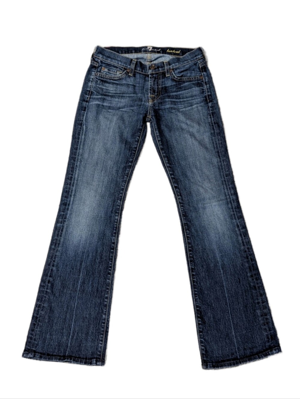 Vintage 2007 ASO Lorelai Gilmore Girls Jeans Flares Bootcut Denim Size 25/29 0/2 - Picture 2 of 10
